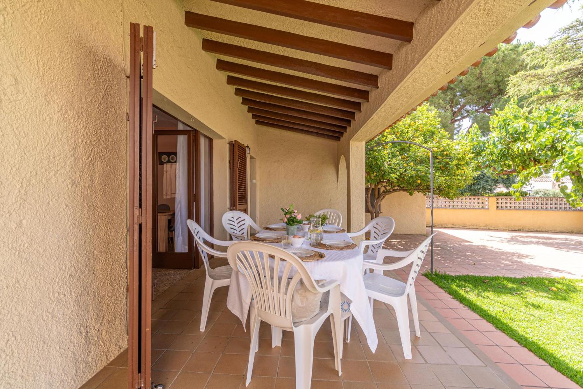 Apart-Rent Casa Con Jardin Pani 0081 Empuriabrava Exteriér fotografie